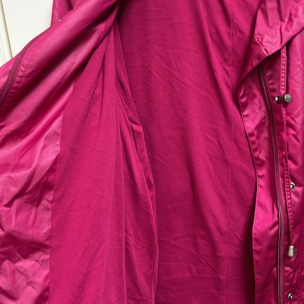 Chicos Magenta Spring Lined Jacket - image 8